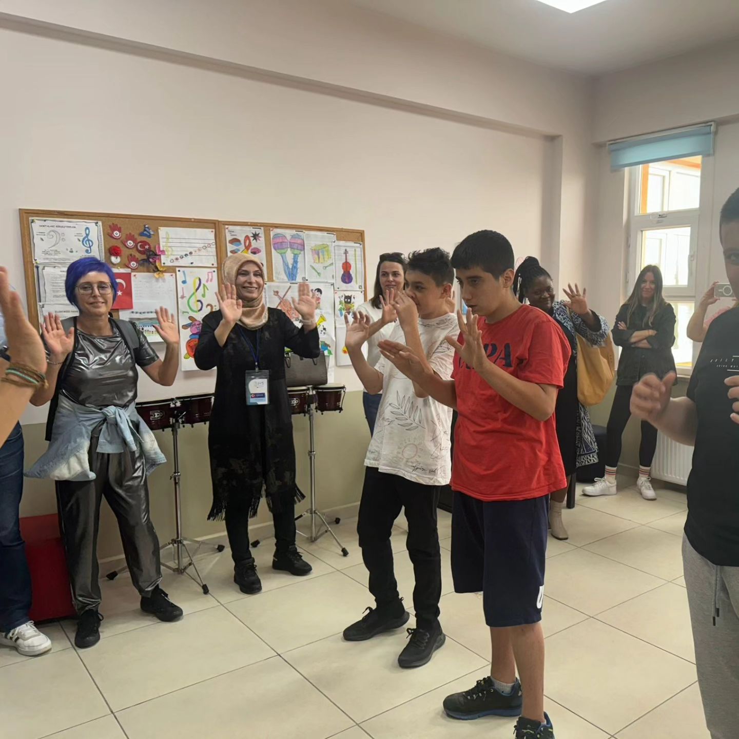 Hacı Hidayet Türkseven Special Education Application School visiting