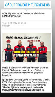 Our project in media Portugal and Türkiye